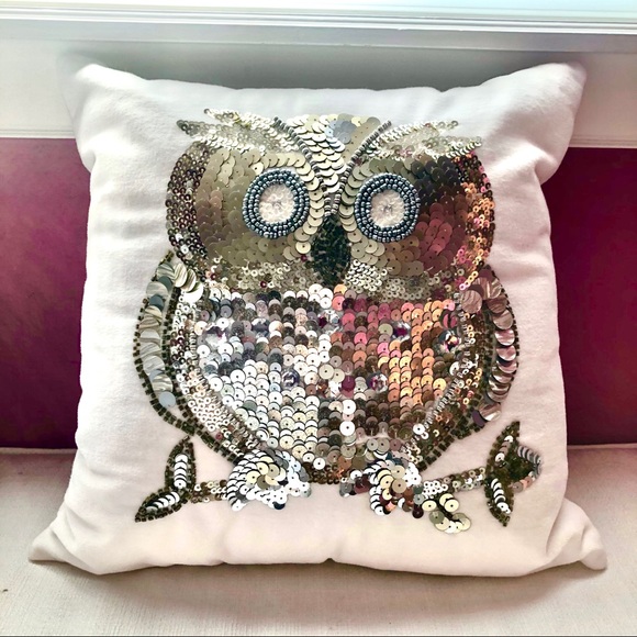 pier one owl pillow